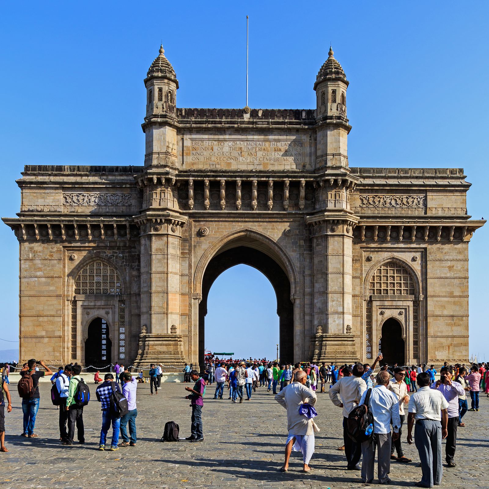Gateway of India on the South Mumbai waterfront
